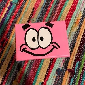 Tiny Patrick painting